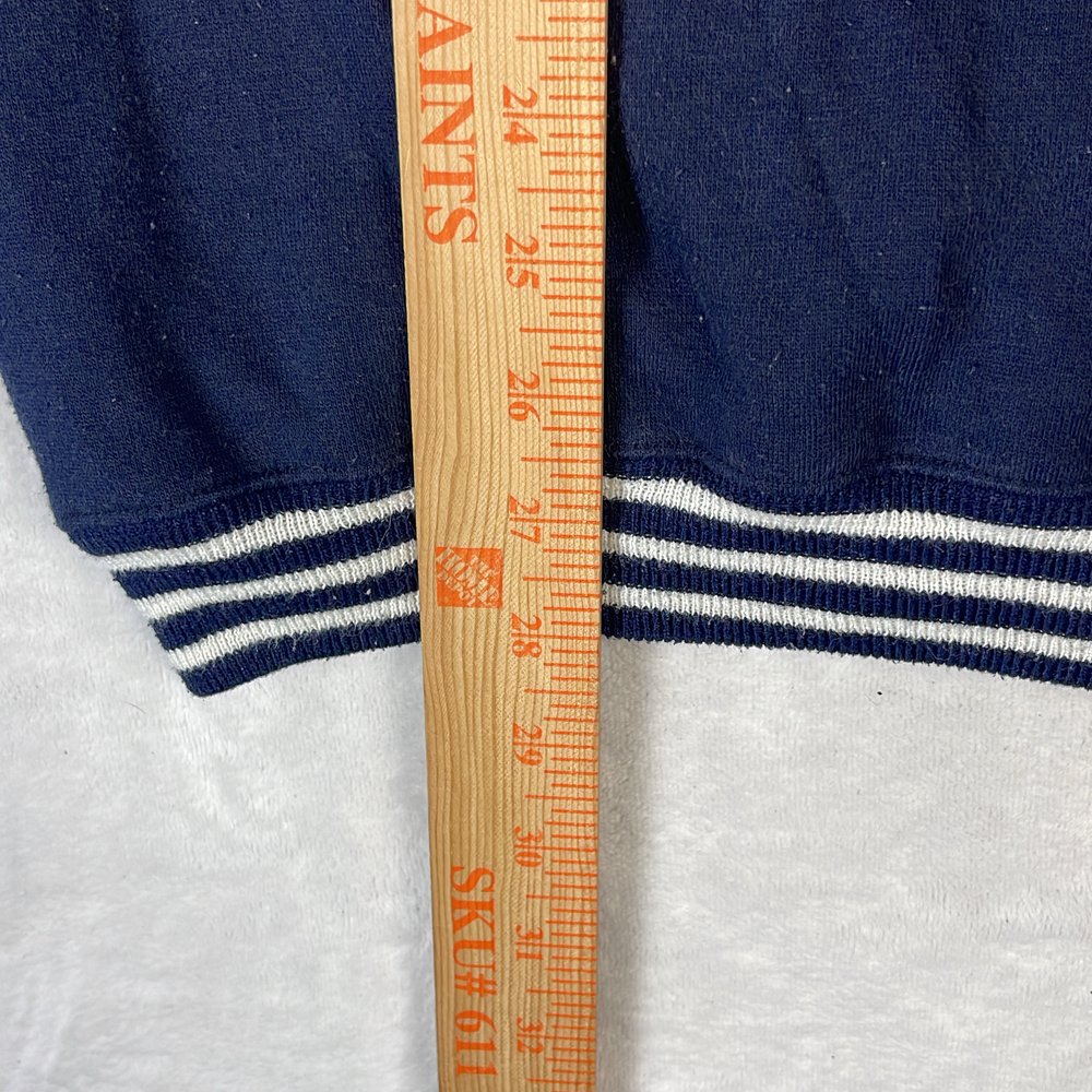 Winnie the Pooh Disney Unisex Adults Sweatshirt Navy Blue Size L Tigger Vintage - Picture 5 of 6
